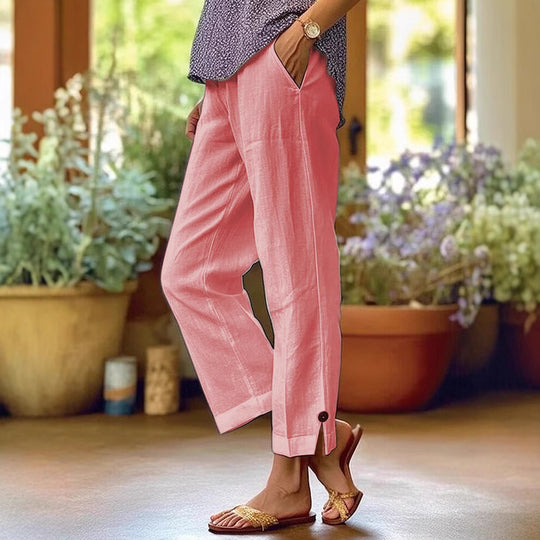 Damen Bequeme Sommerhose R&B
