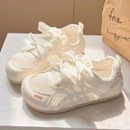 Damen Sneakers mit dekorativen Schleifen und atmungsaktivem Obermaterial R&B