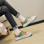 Damen modische Sneakers mit gepolstertem Innenfutter und robustem Sohlenprofil R&B