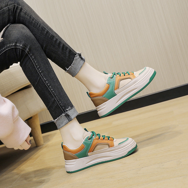 Damen modische Sneakers mit gepolstertem Innenfutter und robustem Sohlenprofil R&B