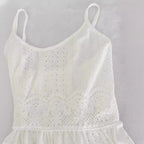 Damen luftiges und verspieltes Spitzentop R&B