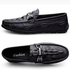 Herren Elegante Mokassins aus hochwertigem Leder mit modischem Detail R&B