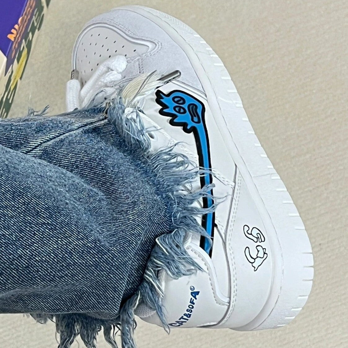 Damen Sneakers im modernen Design mit atmungsaktiver Mesh-Oberfläche R&B