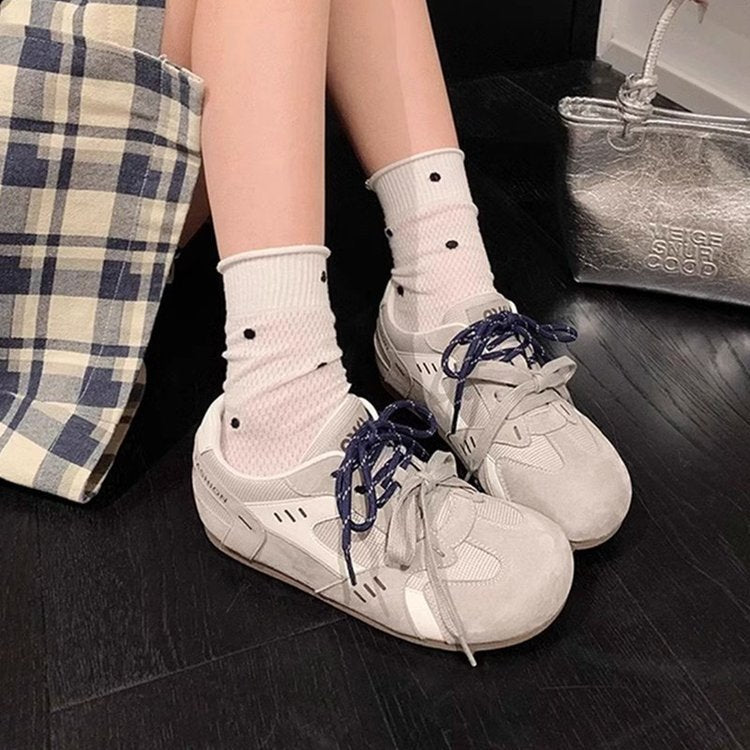 Damen Sportliche Sneakers mit atmungsaktivem Obermaterial und gepolsterter Innensohle R&B