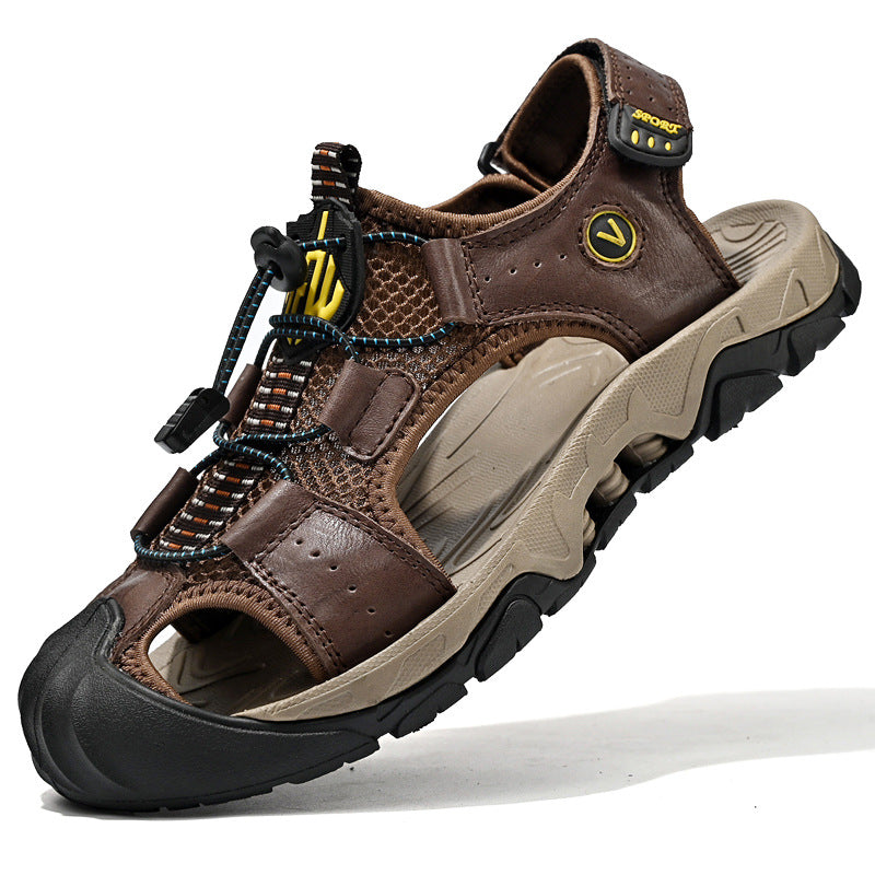 Herren Outdoor-Sandalen mit anatomischem Fußbett und rutschfester Sohle R&B
