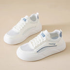 Damen Sportliche Sneakers mit atmungsaktivem Mesh und modischem Design R&B