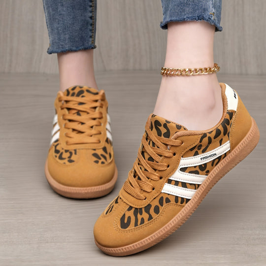 Damen Sportliche Sneakers mit rutschfester Gummisohle und modischem Design R&B