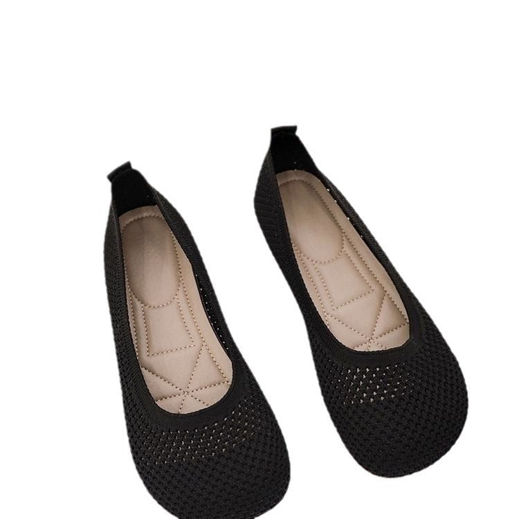 Damen Ballerinas mit atmungsaktivem Obermaterial und weicher Innensohle R&B