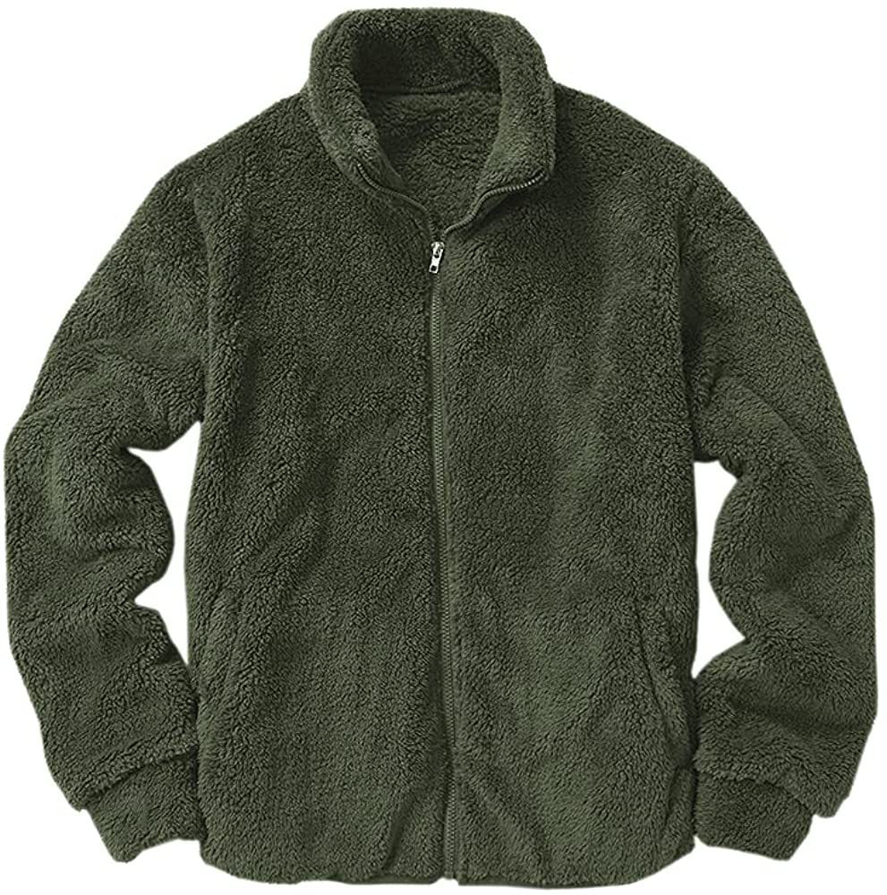 Herren Fleecejacke mit weichem Innenfutter und praktischen Taschen R&B