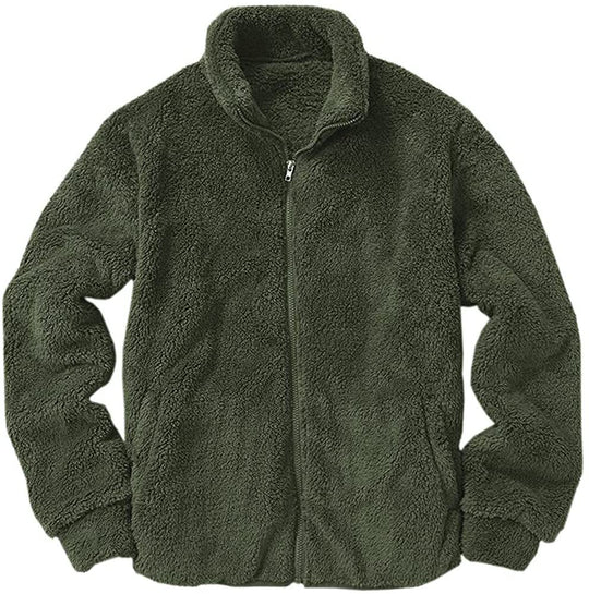 Herren Fleecejacke mit weichem Innenfutter und praktischen Taschen R&B