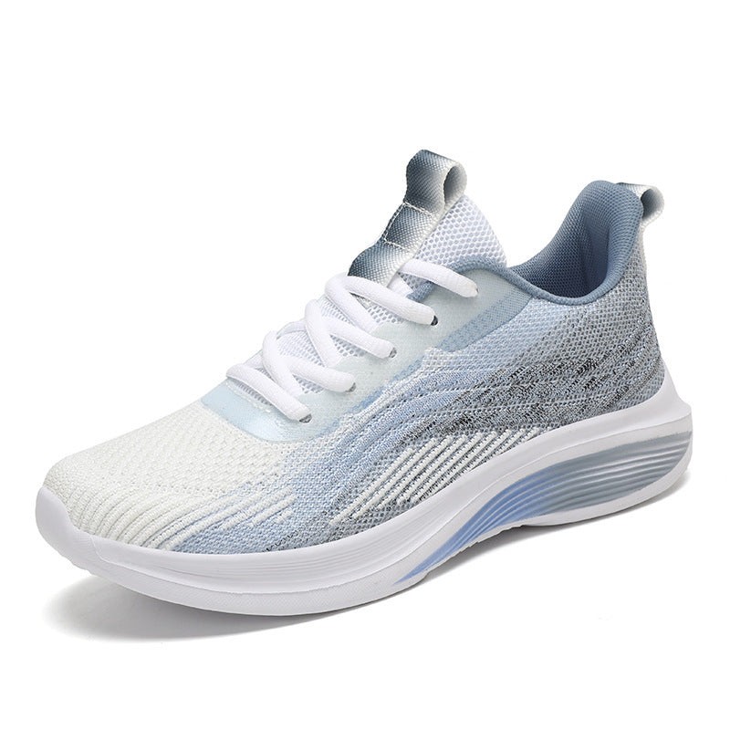 Damen Lauf-Sneaker mit atmungsaktiver Obermaterialstruktur und dämpfender Sohle R&B