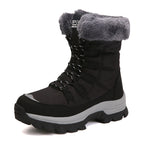 Damen Thermo-Winterstiefel mit isolierendem Innenfutter und rutschfester Sohle R&B