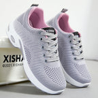 Damen Sportliche Lauf- und Freizeitschuhe mit atmungsaktiver Mesh-Oberfläche R&B