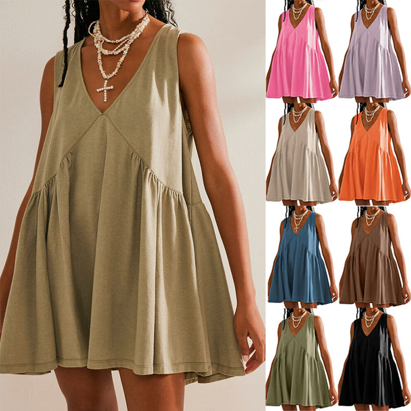 Damen Freizeitkleid aus leichtem, atmungsaktivem Material R&B