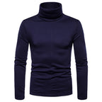 Herren Rollkragenpullover aus weichem Strickmaterial R&B