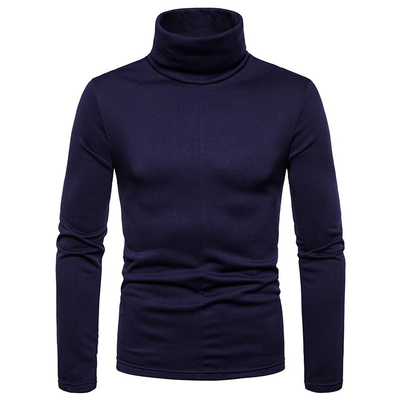 Herren Rollkragenpullover aus weichem Strickmaterial R&B