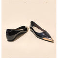 Damen elegante spitze Ballerinas mit Glanzoberfläche R&B
