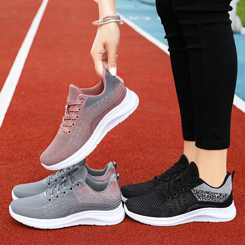 Damen Atmungsaktive Lauf-Sneaker mit flexiblem Obermaterial R&B