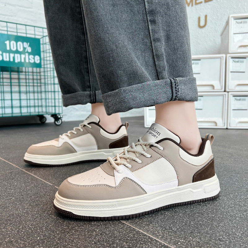 Damen sportive High-Top Sneakers mit floralem Design und rutschfester Sohle R&B