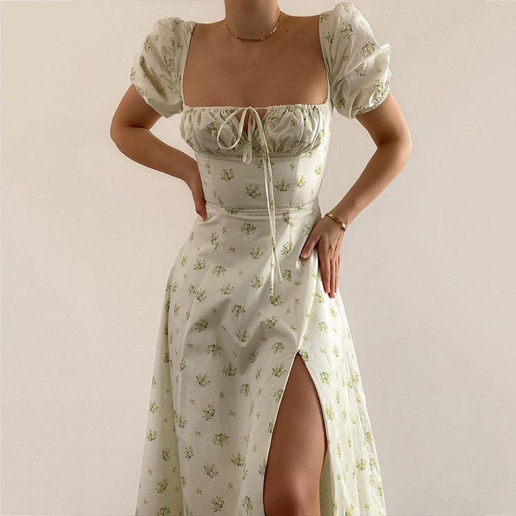 Damen Blumenkleid R&B