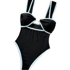 Damen Eleganter Einteiler Badeanzug mit kunstvollen Cut-Out-Details R&B