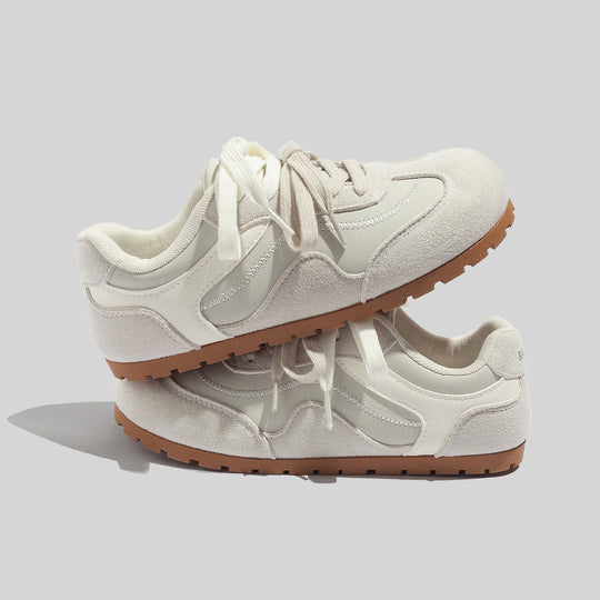 Damen Sportliche Lifestyle-Sneaker mit atmungsaktiver Mesh-Oberfläche und rutschfester Sohle R&B