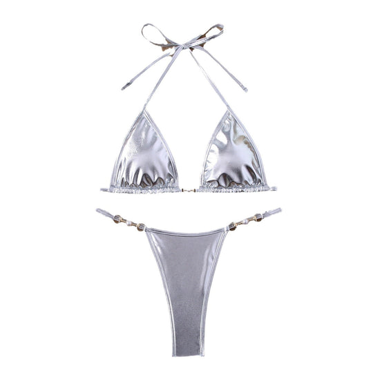 Damen Triangel-Bikini mit glamourösen Details R&B