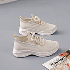 Damen Leichte Atmungsaktive Sneakers mit rutschfester Laufsohle R&B