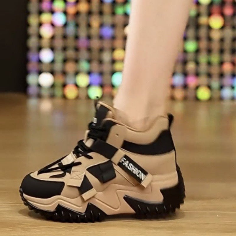 Damen High-Top Fashion Sneakers R&B
