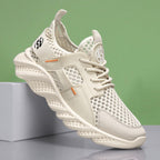 Damen Sportliche Sneaker mit atmungsaktiver Mesh-Oberfläche und stoßdämpfender Sohle