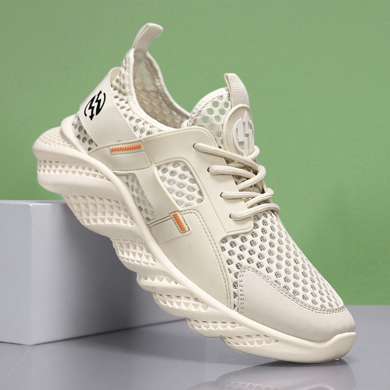 Damen Sportliche Sneaker mit atmungsaktiver Mesh-Oberfläche und stoßdämpfender Sohle