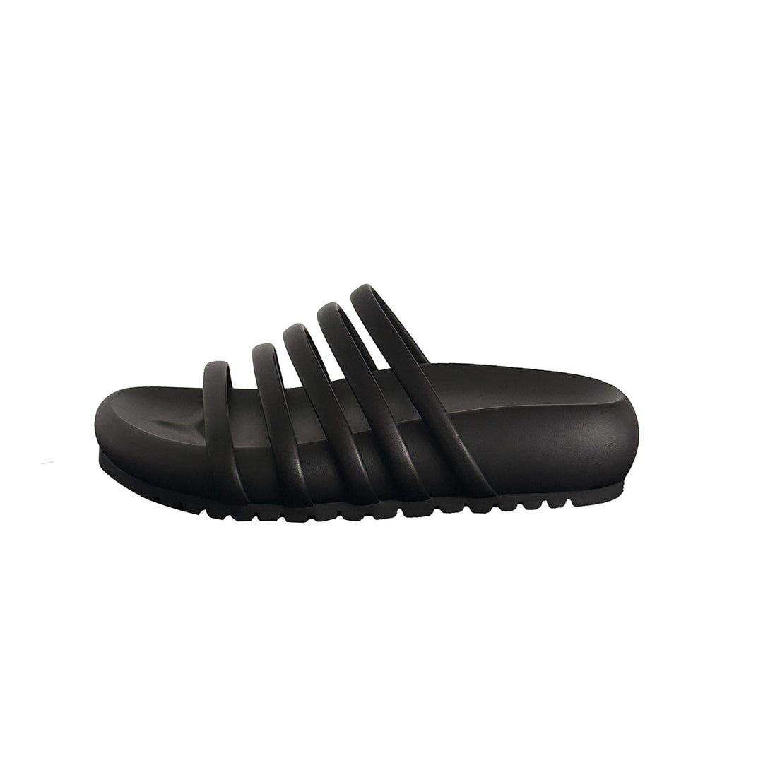Damen modische Riemensandalen mit ergonomischem Fußbett R&B