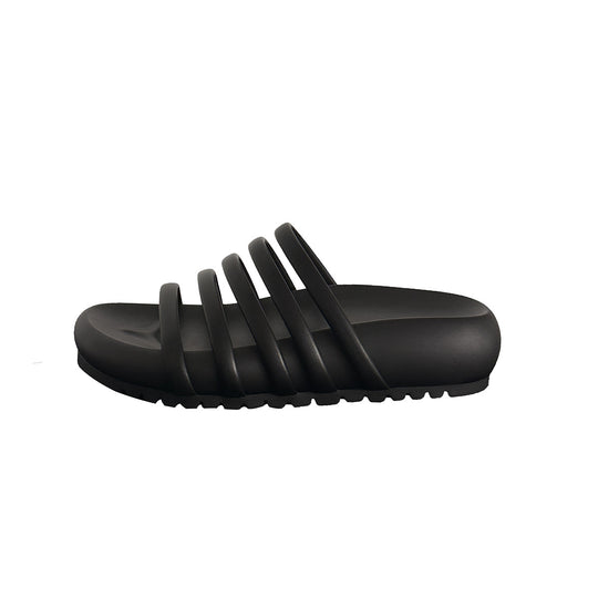 Damen modische Riemensandalen mit ergonomischem Fußbett R&B