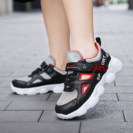 Damen Bequeme Sport Sneakers mit atmungsaktiver Mesh-Oberfläche R&B