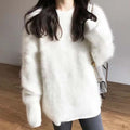 R&B | Weicher Strickpullover Mohair Luxuriöser Komfort