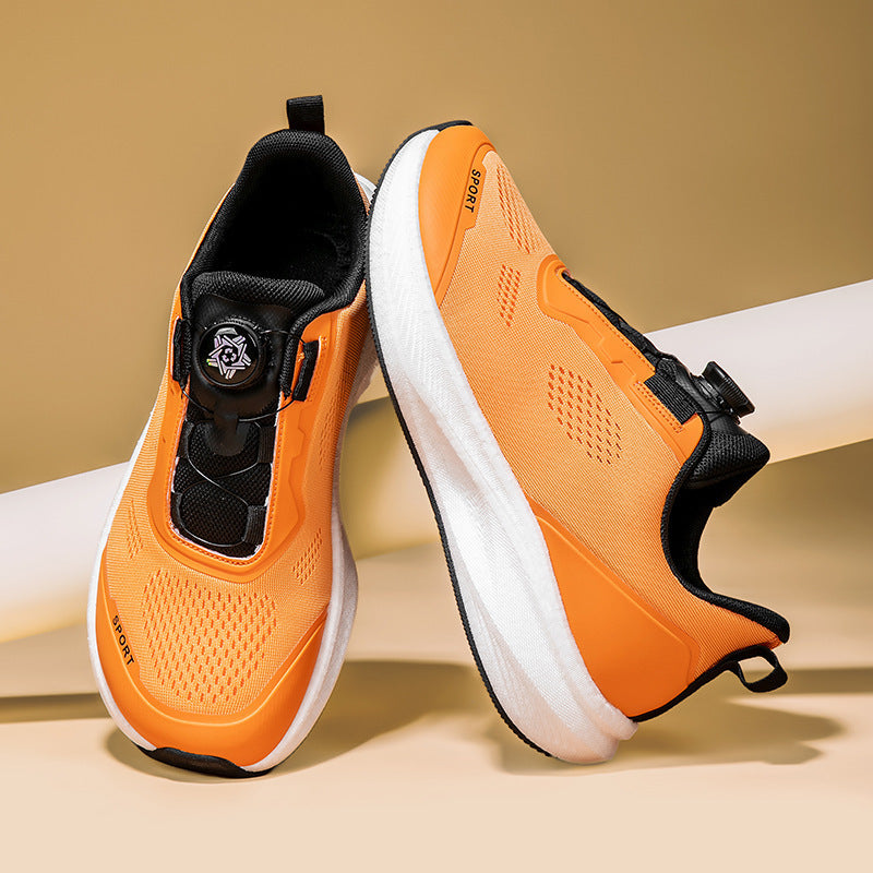 Damen Sportliche Schnür-Sneaker mit atmungsaktivem Mesh und leichtem Dämpfungssystem