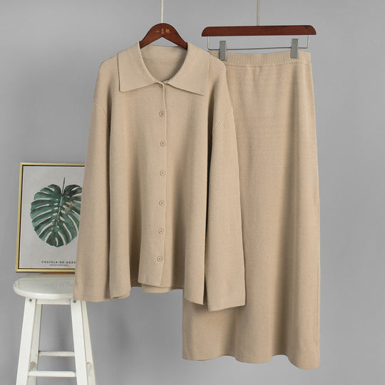 Damen Langstrickmantel R&B