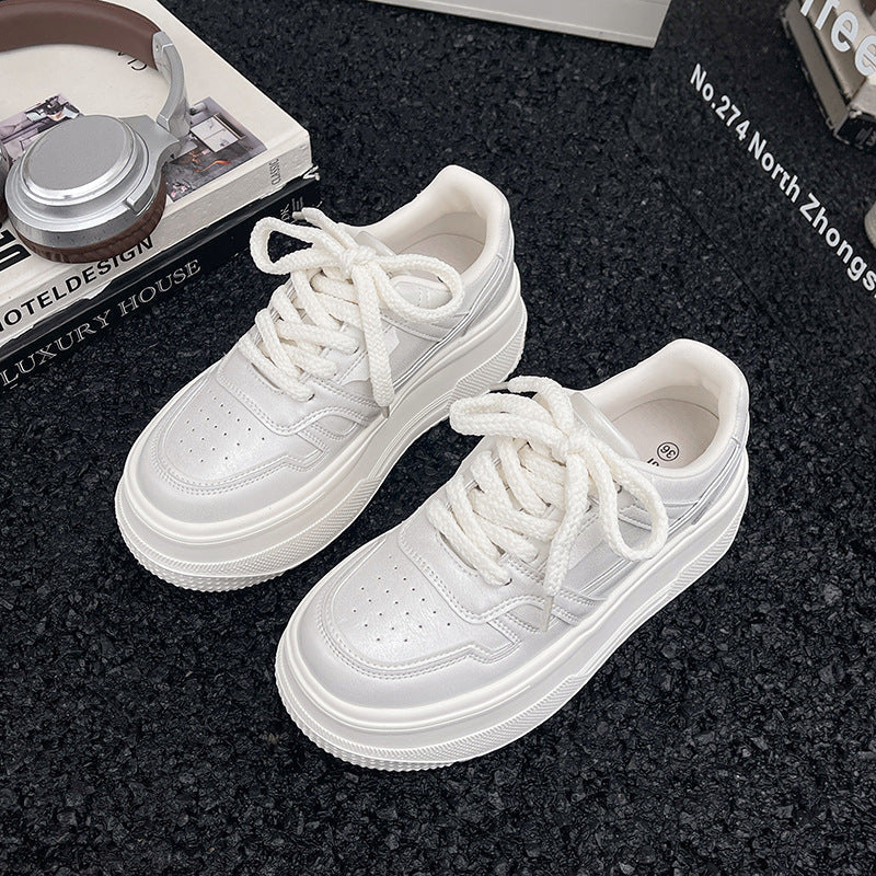 Damen Chunky Sneaker mit modischem Plateau und atmungsaktivem Obermaterial R&B