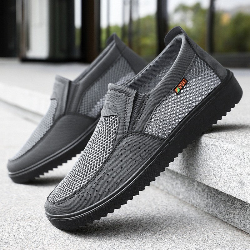 Damen Sportliche Slip-On Sneakers mit atmungsaktivem Obermaterial