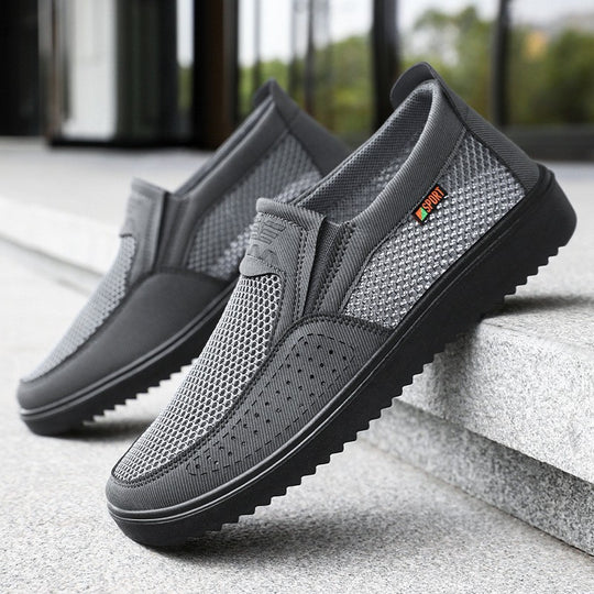 Damen Sportliche Slip-On Sneakers mit atmungsaktivem Obermaterial R&B