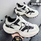 Damen Sportliche Sneakers mit atmungsaktiver Netzstruktur und stoßdämpfender Sohle