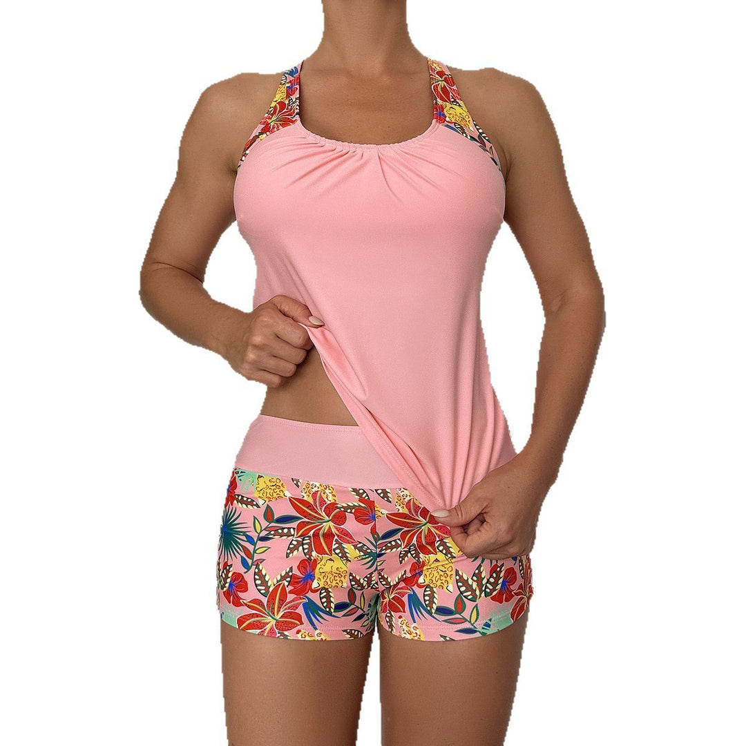 Damen Sporttop und Shorts Set R&B