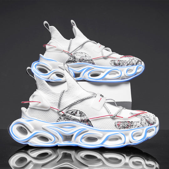 Damen Sportliche High-Performance Sneakers mit atmungsaktiver Struktur und innovativer Dämpfungstechnologie R&B