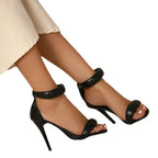 Damen Elegante High Heel Sandalen mit geschmeidigem Riemen und modernem Design R&B
