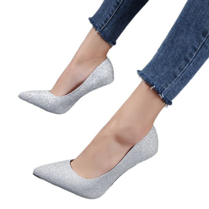 Damen Glitzernde High Heels R&B