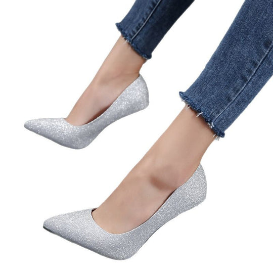 Damen Glitzernde High Heels R&B