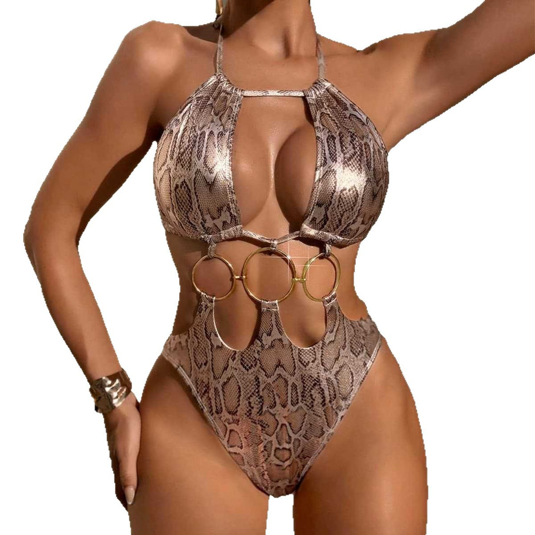 Damen Badeanzug mit aufregendem Schlitz-Design R&B