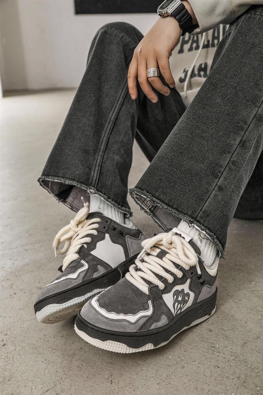 Damen Sportliche Sneakers mit innovativem Design und atmungsaktivem Obermaterial R&B