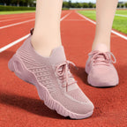 Damen Laufwäsche Sneakers mit elastischem Obermaterial und atmungsaktiver Sohle R&B
