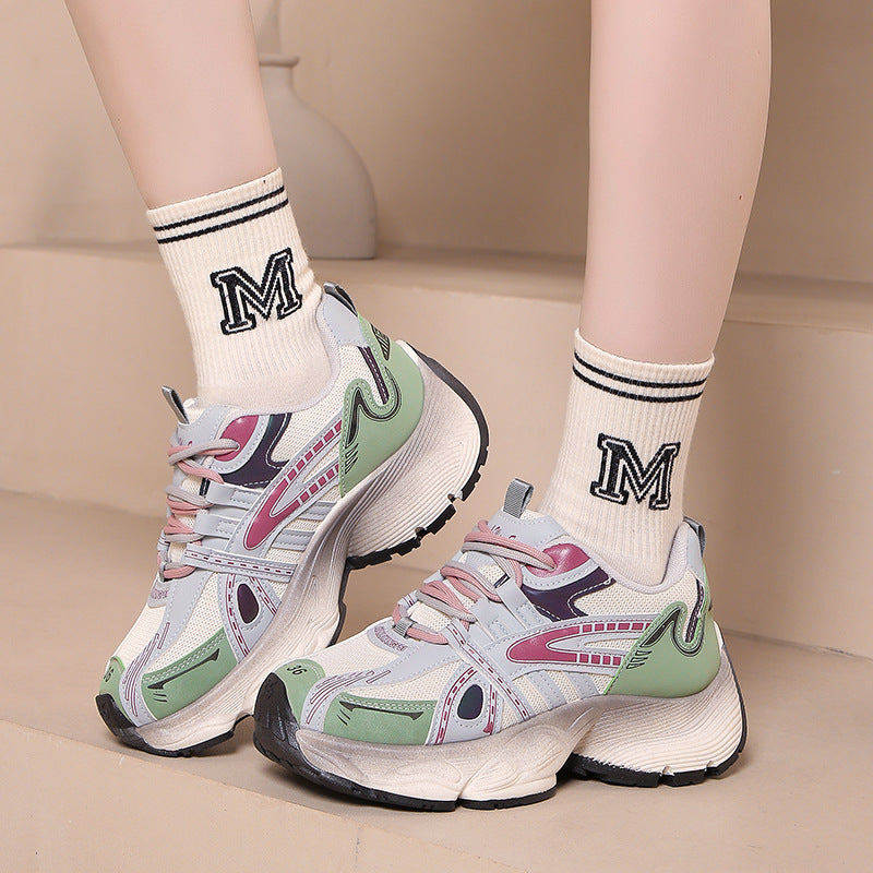 Damen Sportliche Lauf Sneakers mit dämpfender Technologie und atmungsaktivem Obermaterial R&B